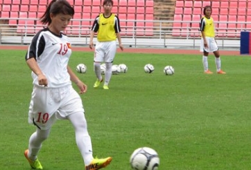 U19 nữ Việt Nam ra quân trận đầu tiên Giải U19 nữ Đông Nam Á 2014