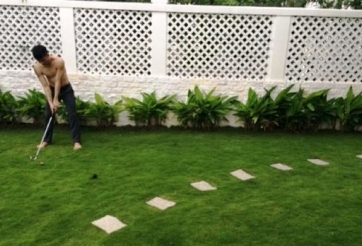 Công Vinh khéo léo khoe nhà đẹp khi Thủy Tiên đi vắng