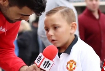 Bình luận gây bão của fan nhí về cầu thủ Man United