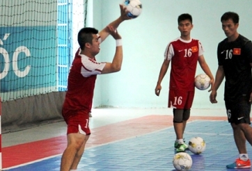 Futsal Việt Nam chuẩn bị dự giải vô địch Futsal Đông Nam Á 2014
