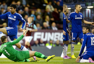 VIDEO: Tình huống Chelsea mất penalty và Costa nhận thẻ vàng oan uổng