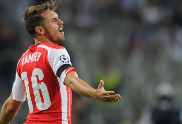 Ramsey nhận thẻ đỏ, Arsenal rời Thổ Nhĩ Kỳ với 1 điểm