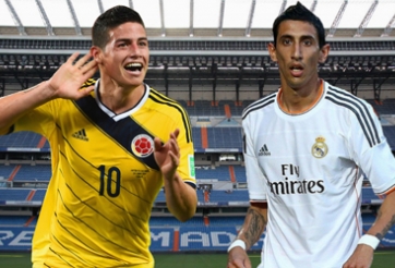 James Rodriguez nói gì về 'chướng ngại' Di Maria?