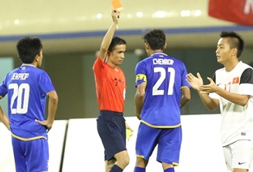 U19 Việt Nam bức xúc vì U19 Thái Lan quá bạo lực