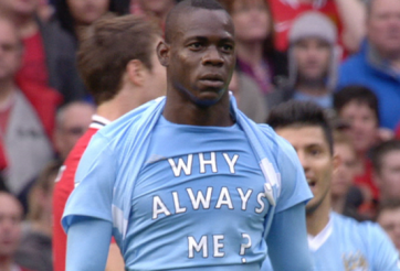 VIDEO: Balotelli và thời 'ngựa chứng' tung hoành ở giải Ngoại hạng Anh