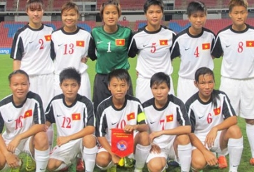 U19 nữ Việt Nam thua sát nút Thái Lan tại AFF Cup 2014