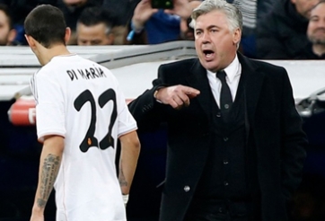 Ancelotti: 'Angel di Maria đã rời Real Madrid'