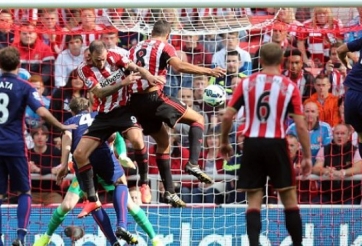 Video clip bàn thắng: Sunderland 1–1 MU (Vòng 2 - Ngoại hạng Anh 2014/15)
