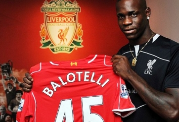 Vì sao Balotelli thích mặc áo số 45?
