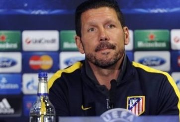 Diego Simeone nói gì sau trận đầu tiên bị cấm chỉ đạo