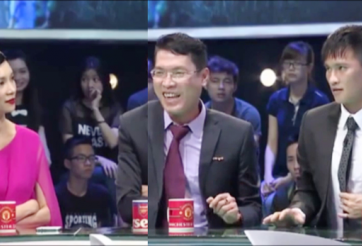 VIDEO: Công Vinh khiến siêu mẫu im tiếng khi 'chém gió' về V-League