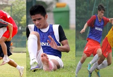 ĐT Việt Nam liên tục đón “bão chấn thương” trong tập luyện