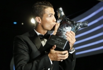 Ronaldo lần đầu tiên trở thành Cầu thủ xuất sắc nhất châu Âu