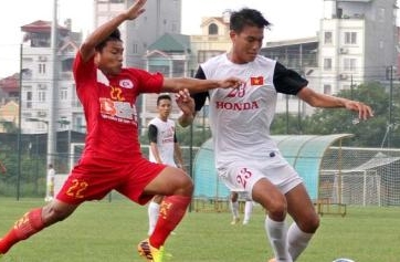 ĐT Olympic Việt Nam giành chiến thắng 3-0 trước CLB Hà Nội