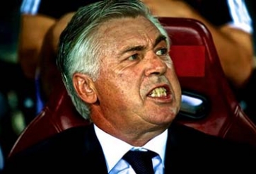 HLV Carlo Ancelotti nổi cơn tam bành với dàn sao Real Madrid