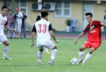 ĐT Việt Nam đánh bại “đàn em” Olympic VN với tỷ số 3-1