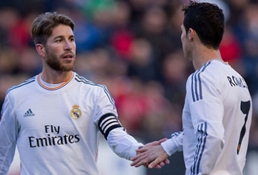 Sergio Ramos không hài lòng với cách hành xử của Ronaldo
