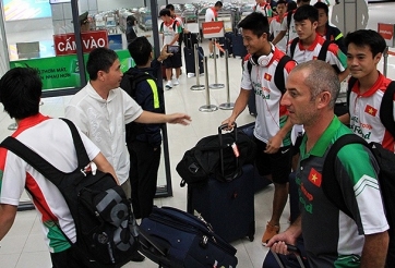 U19 Việt Nam đã có mặt tại Hà Nội