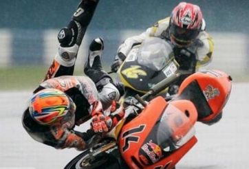 VIDEO: Tai nạn kinh hoàng của tay đua Yamaha Yaz 125 Việt Nam