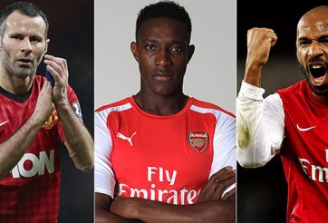 Hai thần tượng của Danny Welbeck đều là những huyền thoại