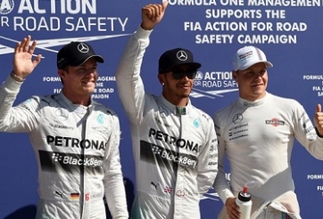 Kết quả phân hạng đua xe F1 chặng 13 - Italian Grand Prix 2014