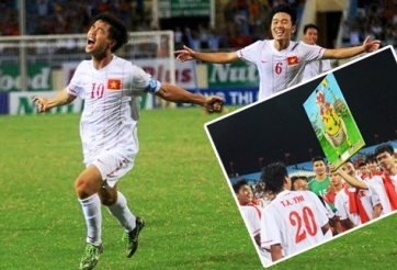 Bức ảnh ăn mừng của Công Phượng gây tranh cãi