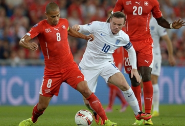 VIDEO: Pha bóng thô bạo của Rooney trong trận Thụy Sỹ - Anh
