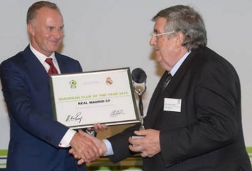 Danh hiệu 'Đội bóng của năm' thuộc về Real Madrid