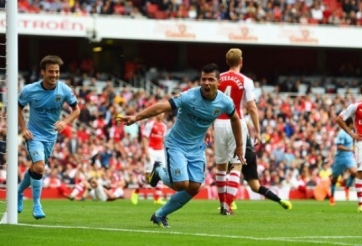 Video clip bàn thắng: Arsenal 2-2 Man City (Vòng 4 - Ngoại hạng Anh 2014/15)