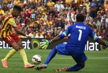 Video clip bàn thắng: Barca 2-0 Athletic Bilbao (Vòng 3 - VĐQG Tây ban Nha 2014/15)