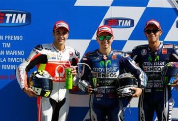 Kết quả phân hạng đua xe MotoGP chặng 13 - GP TIM di San Marino e della Riviera di Rimini 2014