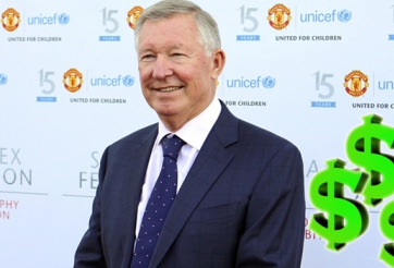 Alex Ferguson kiếm tiền 1 giờ bằng Juan Mata cày cục cả tuần