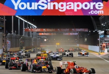 Lịch thi đấu đua xe F1 chặng 14 - Singapore Grand Prix 2014