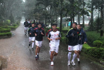 U19 Việt Nam hoãn tập luyện chuẩn bị cho VCK U19 châu Á 2014
