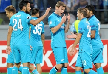 Video clip bàn thắng: Benfica 0 - 2 Zenit St'Peterburg (Bảng C - Cúp C1 Châu Âu 2014/15)