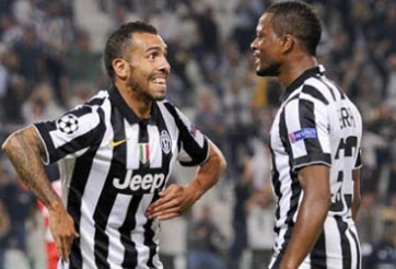 Tevez tỏa sáng, Juventus nhẹ nhàng đánh bại Malmo FF
