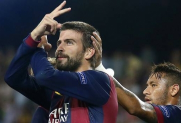 Barca 1-0 APOEL: Pique tỏa sáng