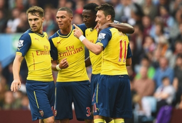 Welbeck ghi bàn, Arsenal nhẹ nhàng đánh bại Aston Villa