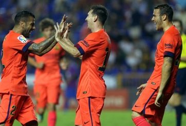 VIDEO: Messi và vai trò nhạc trưởng thực thụ trong trận gặp Levante