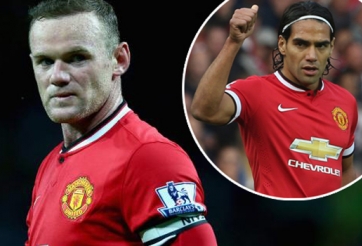 Van Gaal tuyên bố muốn sử dụng Falcao hơn Rooney
