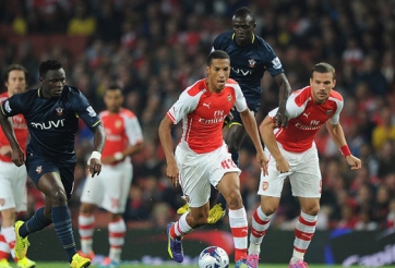 Thi đấu bạc nhược, Arsenal bị loại khỏi Cúp Liên đoàn Anh