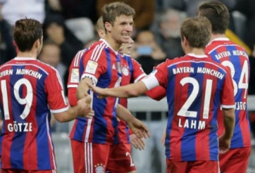 Video clip bàn thắng: Bayern Munich 4–0 Paderborn (Vòng 5 - VĐQG Đức 2014/15)