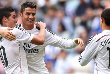 Ronaldo lập poker, Real vùi dập Elche không thương tiếc