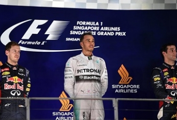 Kết quả đua xe F1 chặng 14 - Singapore Grand Prix 2014
