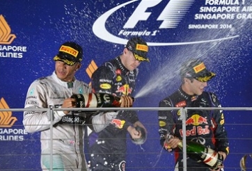 Bảng xếp hạng đua xe F1 - chặng 14: Hamilton soán ngôi đầu của Rosberg