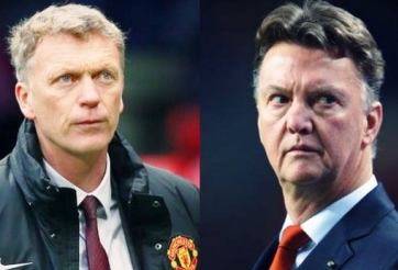 Bằng chứng cho thấy Van Gaal còn kém xa David Moyes