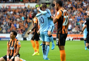 Video clip bàn thắng: Hull City 2-4 Man City (Vòng 6 - Ngoại hạng Anh 2014/15)
