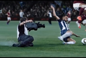 Video hài hước: Nỗi vất vả của các cameraman bóng đá