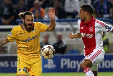 Video clip bàn thắng: APOEL Nicosia 1 - 1 Ajax ( Bảng F - Cúp C1 Châu Âu 2014/15)