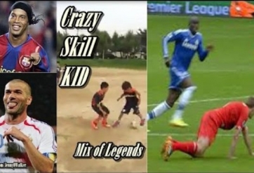 VIDEO: Cầu thủ nhí trình diễn kỹ thuật siêu đẳng như Zidane, Ronaldinho